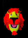 Lion puppet yellow Blacklight 