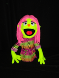 Blacklight Sabrina puppet