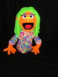 blacklight sabrina puppet orange