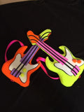 blacklight electric guitar puppet prop