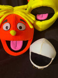 Giant puppet head