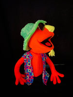 Orange Sonny D Jazz puppet