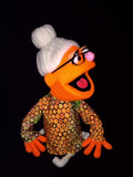 Blacklight Bessie Mae Grandma Puppet