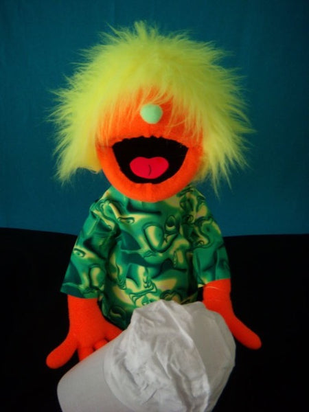 Blacklight Orange Carmichael Puppet