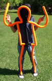 blacklight string bean puppet orange