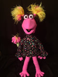 Jabee puppet Jaleeza blacklight