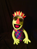 blacklight lance puppet surfer dude