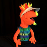 blacklight lance puppet side view