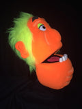 Old timer cowboy puppet head
