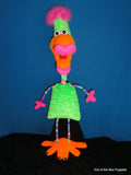 blacklight FF pucker up puppet
