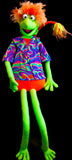 Walk About blacklight jorge jabee puppet