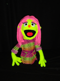 blacklight female sabrina puppet yellow