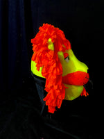 Yellow lion puppet