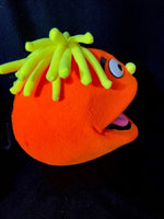 Orange large puppet head