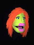 Just A Head Blacklight Ana puppet