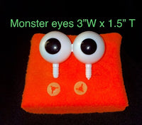 Monster puppet eyes