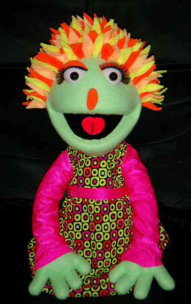 blacklight green cece puppet