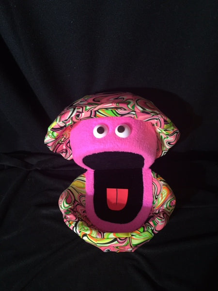 Blacklight Clam Puppet – Out of the Box Puppets