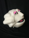 blacklight cloud puppet female side view
