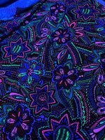 Paisley Dream blacklight fabric