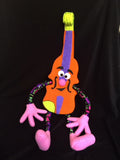 blacklight fiddle prop puppet