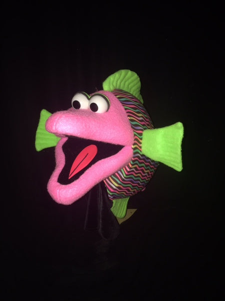 blacklight fish 2 puppet