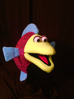 blacklight fish wiggle puppet