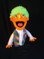 blacklight orange joseph puppet coat of many colors