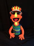 blacklight orange lance puppet surfer