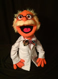 blacklight professor abacus puppet