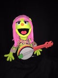 blacklight banjo puppet prop