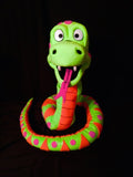 blacklight snake puppet