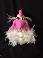 blacklight chicken puppet with combo