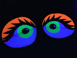 Just Eyes puppet blacklight