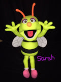 blacklight bee puppet Sarah