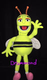 blacklight bee puppet Drummond